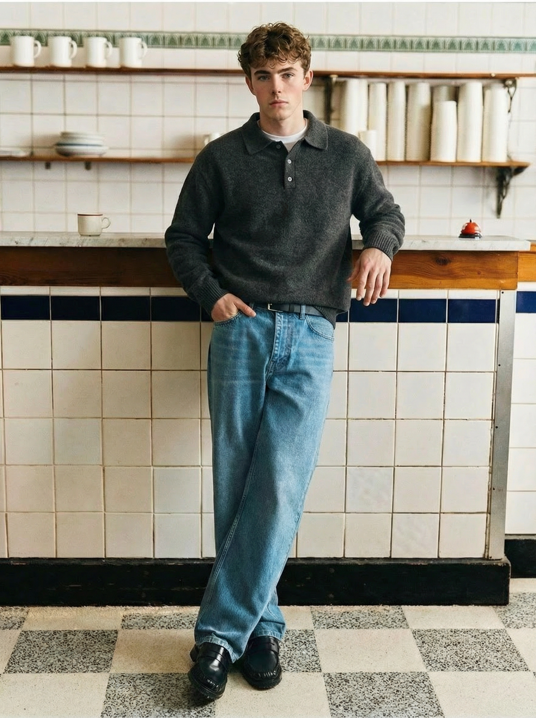 Julian Classic Knit Polo