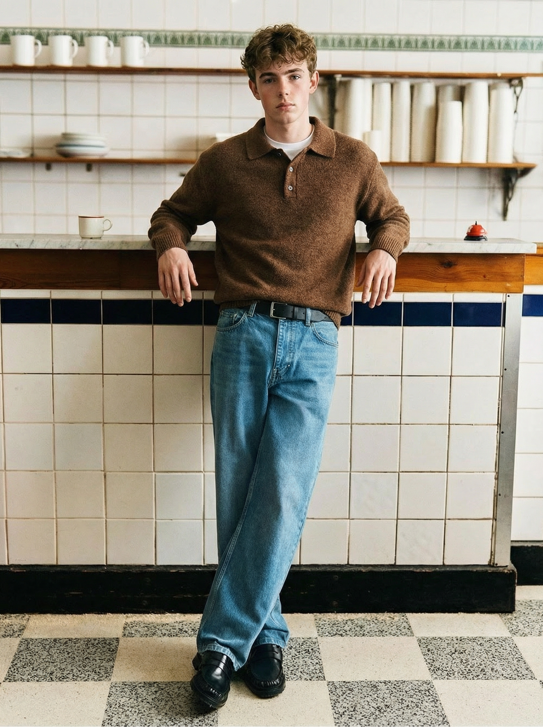 Julian Classic Knit Polo