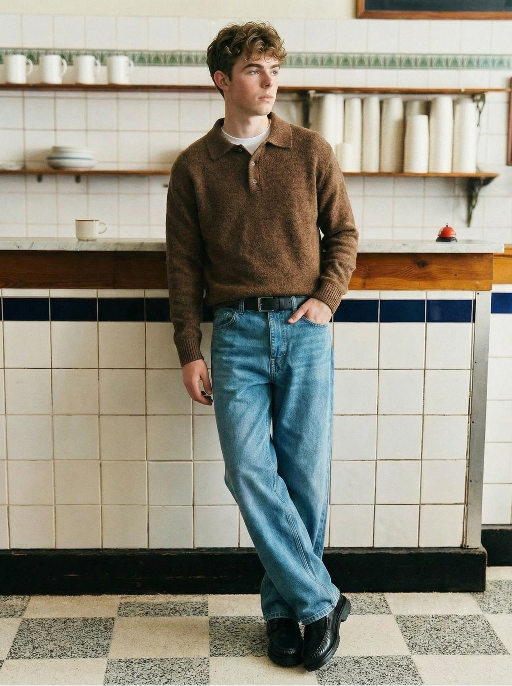 Julian Classic Knit Polo