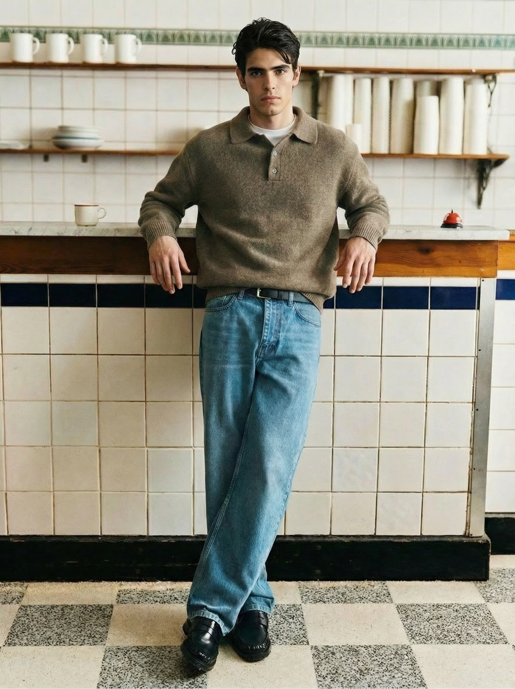 Julian Classic Knit Polo