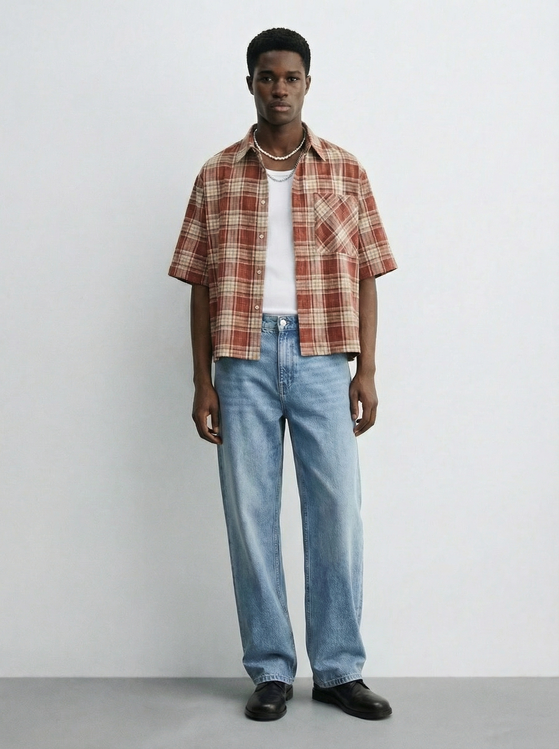 Casual Men's Checked Shirt