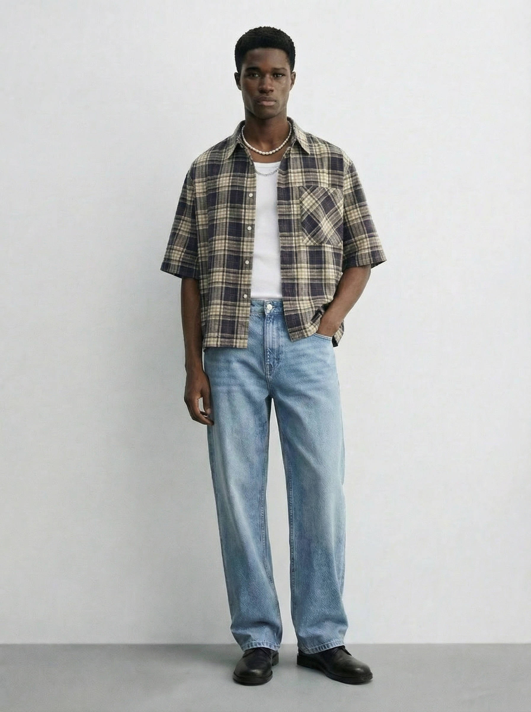 Casual Men's Checked Shirt