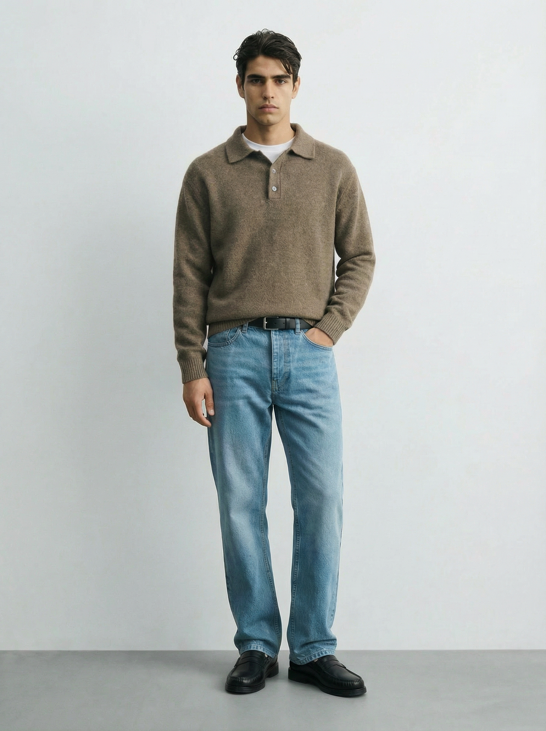 Julian Classic Knit Polo