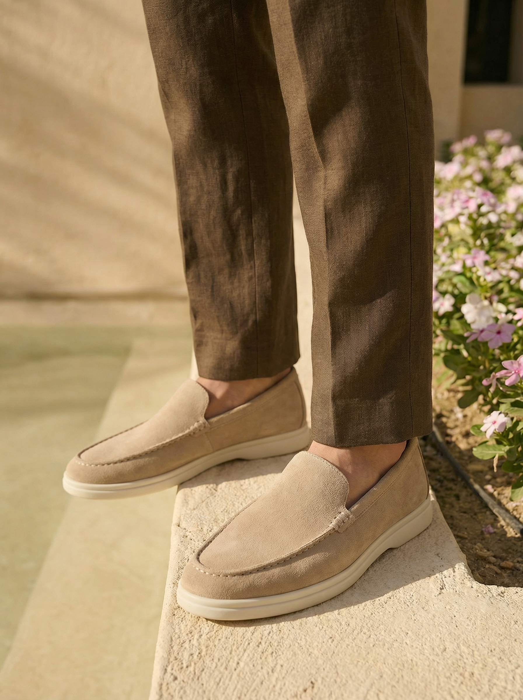 Mauritz Suede Slip-On Loafers