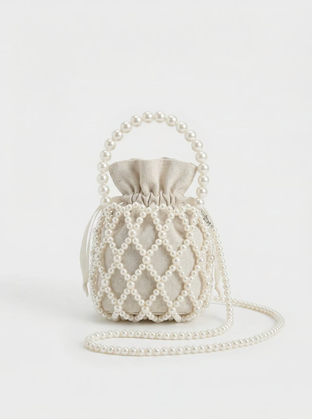 Aria Pearl Cage Bucket Bag (kopie)